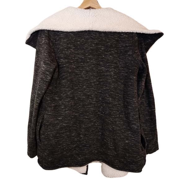 Gap shearling lined shall sweater - Picture 3 of 6